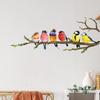 Birds on The Tree Branch Wall Sticker Removable Peel And Stick Wall Decal