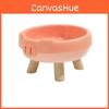 Nosed Pig Four Legged Modeling Design Cat Bowl Ecofriendly Pp Material For Daily