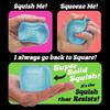 Deep Kneading Nice Cube: Thick Maltose Texture Squishy, Silent Office Fidget For Anxiety Relief, Sensory Stress Relief, New