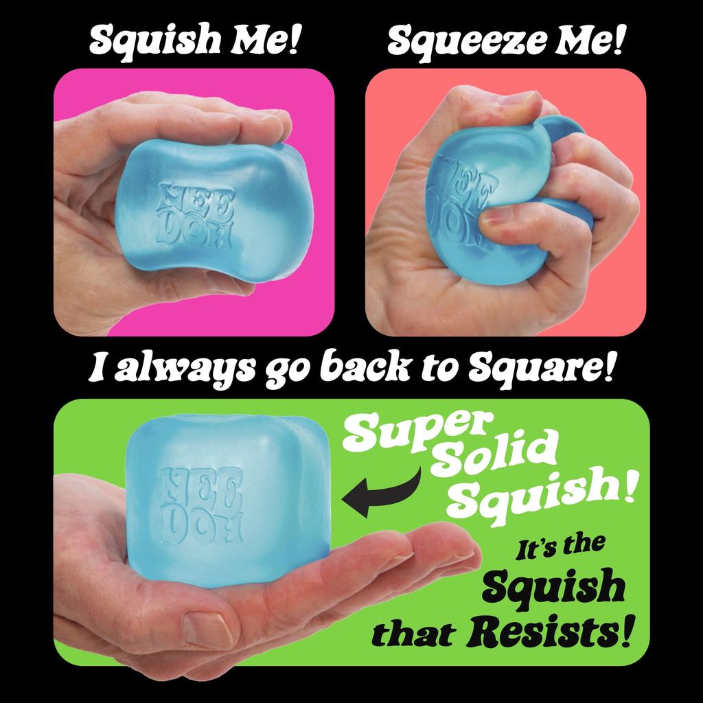 Deep Kneading Nice Cube: Thick Maltose Texture Squishy, Silent Office Fidget For Anxiety Relief, Sensory Stress Relief, New