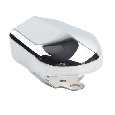 28GC Chrome Metal Horn Cover Motorbike Modification Accessories Horn Cover for FLHR FLHX 1993-2018 Easy Installation