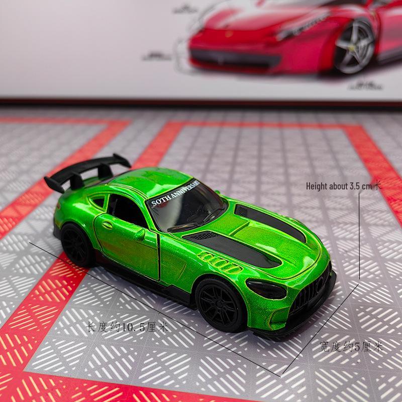1:43 Alloy Pull-Back Sports Car Toy Figurine for Kids - Claw Machine Gashapon Gift.