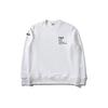 Fila Letter Round Neck Pullover Sports Leisure Sweatshirt Unisex Sweatshirt White FS2POD1110X-OWH
