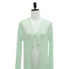Shiz Madam Women S Sheer Pleated Long Cardigan J31576