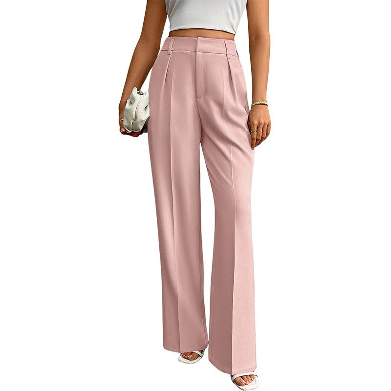 High Waist Wide Leg Pants In Multiple Colors