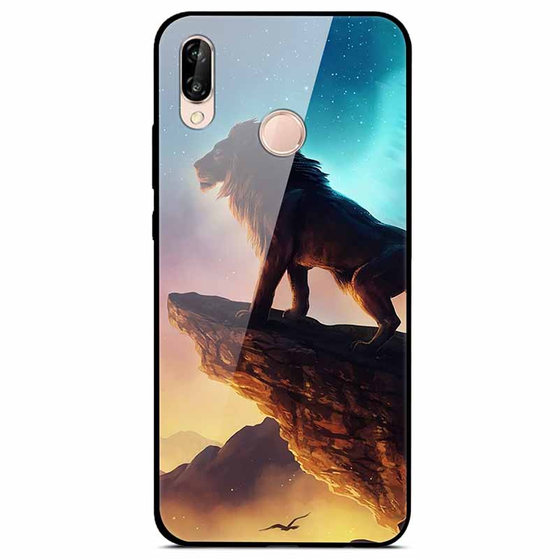 Für Huawei P30 Lite Hülle P30 P20Pro Lite Gehärtetes Glas Harte Rückabdeckung Für Huawei P20 Pro Handyhülle Fundas Capa P30 Pro P20Pro