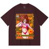 230 Gsm 100% Cotton Dragon Ball V25 Android 21 Waifu Print Unisex Heavy Cotton T Shirt