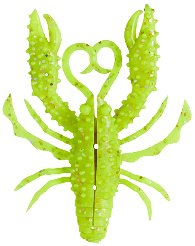 Gamakatsu Luxxe Octorize Norinori Craw inch Appeal Chart Glow 3.3 #3 19-335