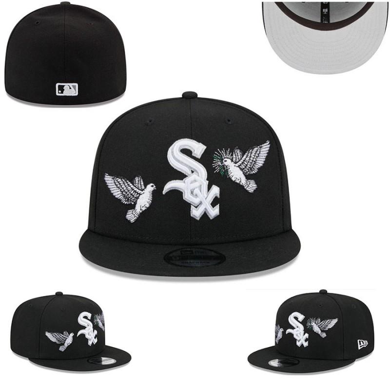 MLB New Era Fitted Baseball Cap Unisex Hip Hop Embroidered Sun Hat Outdoor