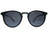 [Design Eyewear] FLAT LENS BOSTON SUNGLASSES (Flat Lens Boston Sunglasses) BLACK × SMOKE
