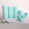Set di Bottiglie da Viaggio in Silicone a Prova di Perdite Senza Odore Set di Bottiglie per Articoli da Toeletta Contenitore Spremibile Comoda Bottiglia per Conservare la Lozione