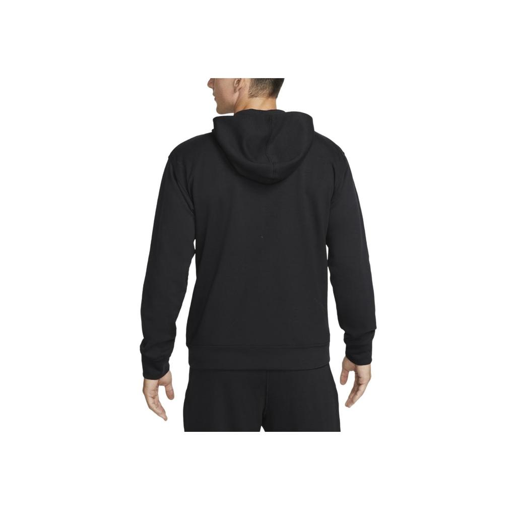 Nike Embroidered Logo Hooded Zip-Up Jacket Men Outerwear Black DQ4877-010
