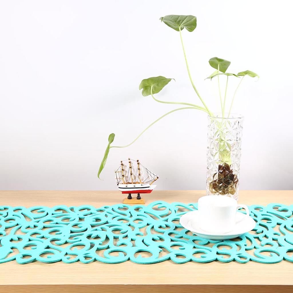 7 barev Obdélník Tvar Plsť Ubrus Ubrus Prostírání Prostírání Podložky na stůl Dekorace do domácnosti Novinka