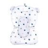 Baby Bathtub Mat Pad Cute Elegant Soft Breathable Newborn Infant Bath Support Floating Cushion Pillow