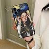 L-Lana Del Rey Singer Phone Case Black That Fits For IPhone 17,16,15,11,13,14 Pro Max,Plus,X,Xr,Xs Max,13Mini