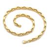 Kalen Punk Stainless Steel Melon Seed Chain Necklace Bracelet Accessories for Men Women Fashion Jewelry Sweater Necklace