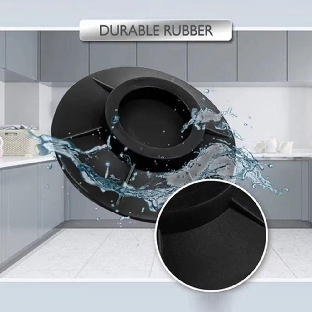 4Pcs Non Slip Washing Machine Feet Pads Shock Proof Black Rubber Washing Machine Shockproof Pad Elasticity Protectors