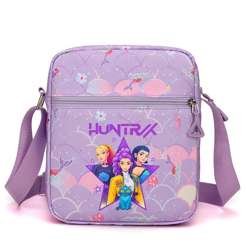 Demon Hunter Saja Boys Peripheral Printed Shoulder Bag Ladies Crossbody Bag School Bag Student Campus Bag