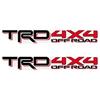 Pickup Truck Sticker TRD4x4 Off-Road Sticker for Toyota Tacoma Tantu Body Modification Sticker 2-piece Set
