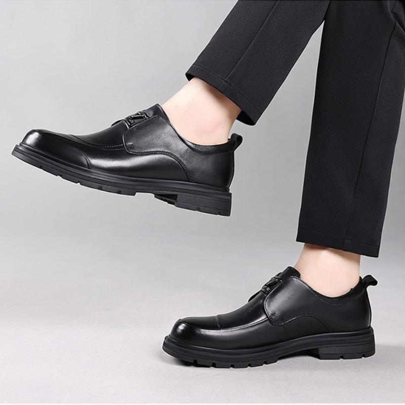 Fashion New Designer Luxury Genuine Leather Loafers for Men Fashion Casual Men's Wedding Shoes Spring Autumn Business Man Dress Shoes
