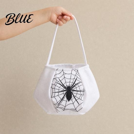 Halloween Trick or Treat Bag Cute with Handle for Kids Reusable Non Woven