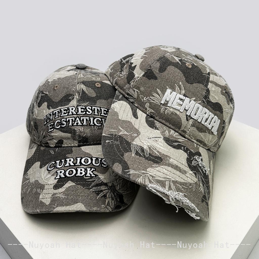 Baseball Stitching Stitched Embroidered Alphabet School Old Vintage American Men Women New Brand Latest Fresh Caps Peaked Hats Sunshade Camouflage