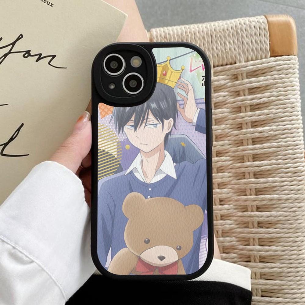 Anime My Love Story Yamada kun Lv999 Phone Case Hard Leather For iPhone 14 13 12 Mini 11 14 Pro Max Xs X Xr 7 8 Plus Fundas