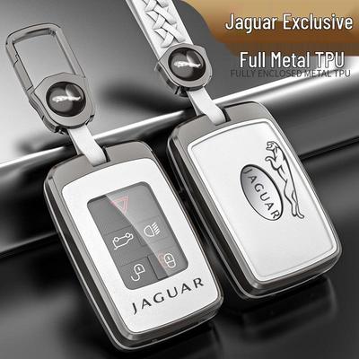 Högkvalitativt Jaguar nyckelfodral för modellerna XEL, XFL, F-Pace, XJL, XF, XE och F-Type