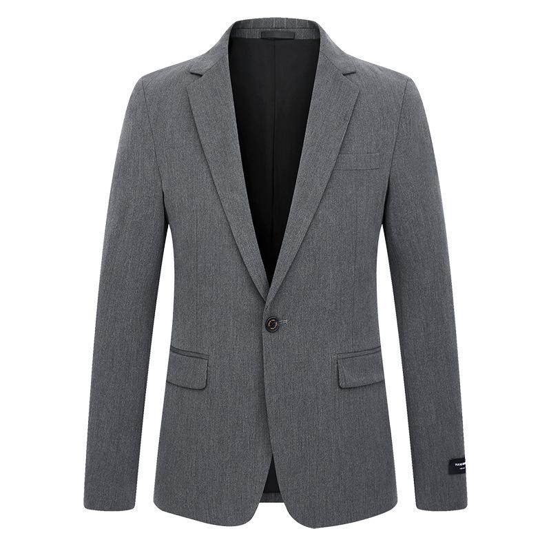 Costume Slim pour Homme Version Coréenne Beau Tendance Mince Une Pièce Hommes Décontracté Petit Costume Veste Haut Jeunesse