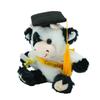 Penguin Cow Doctor Plush Toy With Pp Cotton For Graduation Gifts And Kids