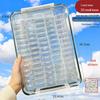 Large Transparent Bead Organizer Box with Compartments