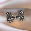 Geometric Cube Stud Earrings: Fashionable & Exquisite Sugar Cube Design for Women