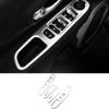 For Jeep Renegade 2015 2016 2017 2018 2019 2020 2024 2024 2024 ABS Car Window Glass Lift Switch Button Panel Trim Cover Stickers