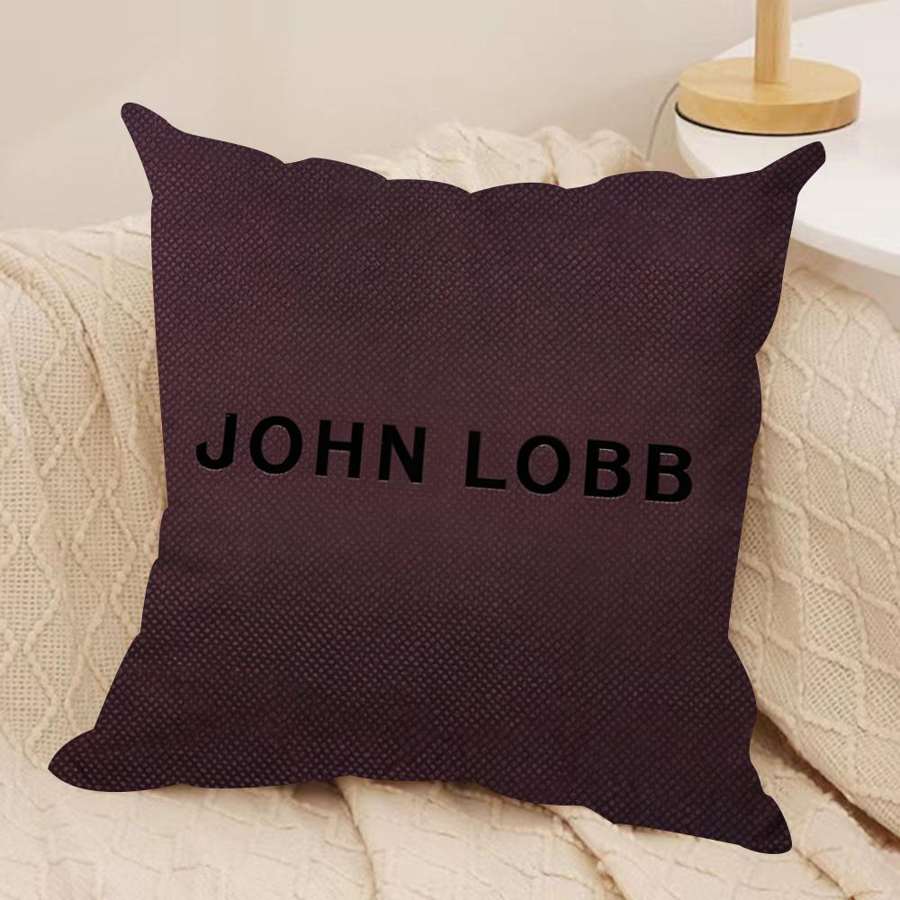 Brand J-JOHNS L-LOBB Cushion Cover Soft Plush Fabric Double-Sided Printed Sofa Cushion Cover for All Seasons Home Decor Gift