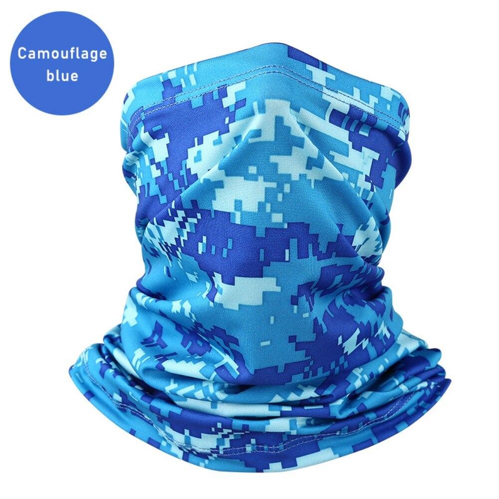 

Солнцезащитное полотенце из ледяного шелка, рыболовный вело нагрудник для лица, большой камуфляжный