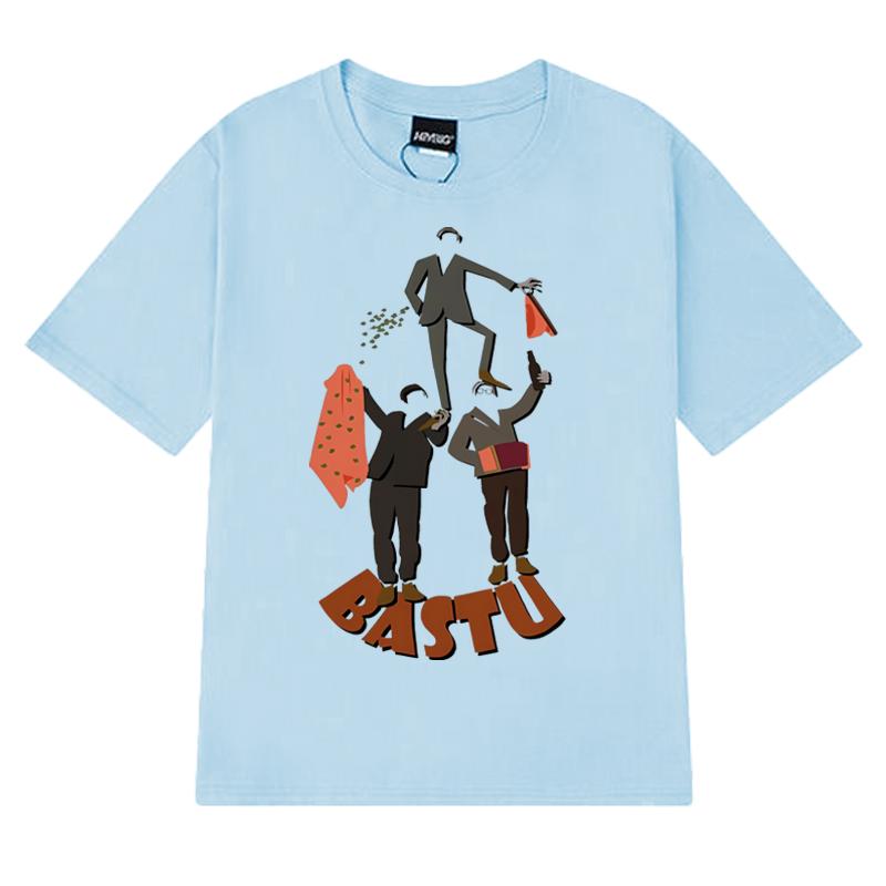 Eurovision 2025 T shirt New Men Women sweden finland KAJ bara bada bastu Graphic short sleeve T-shirts Unisex Casual Cotton Tops