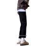 Women's Black Straight Leg Elastic Cropped Jeans - Plus Size & Petite, Slimming Fit 2026