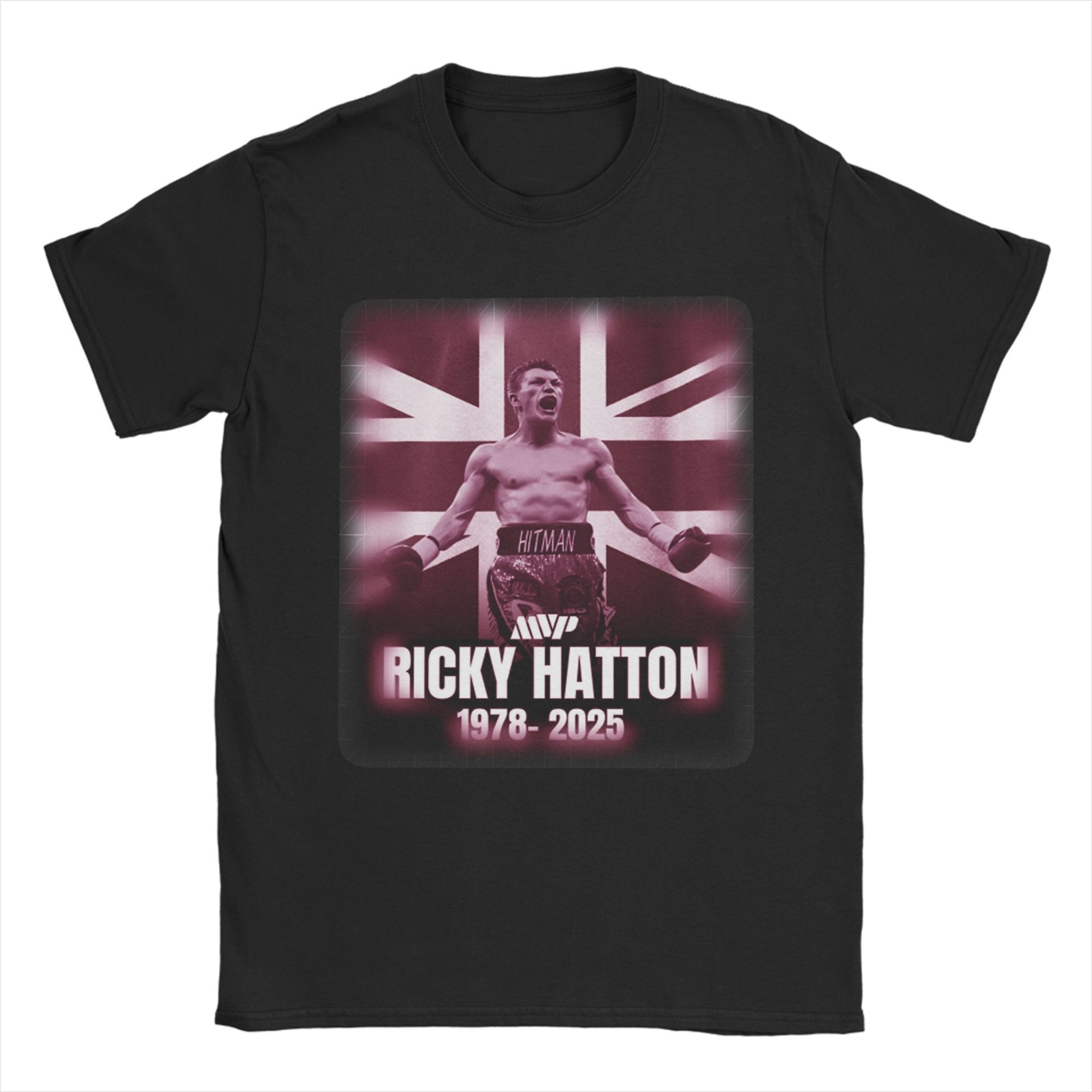Rest In Peace Ricky Hatton 1978-2025 Tee Shirt for Men Women Graphic T Shirts  100% Cotton Clothing 4XL