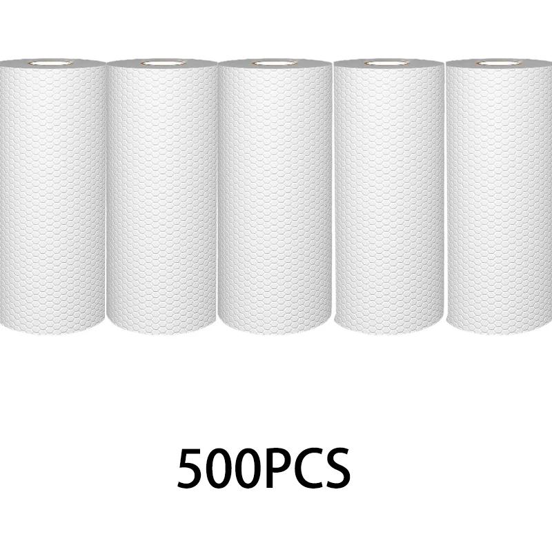 

500/50 шт. Одноразовые кухонные тряпки, многоразовые нетканые салфетки для уборки, полотенца для мытья посуды, тряпки, губки для мытья посуды