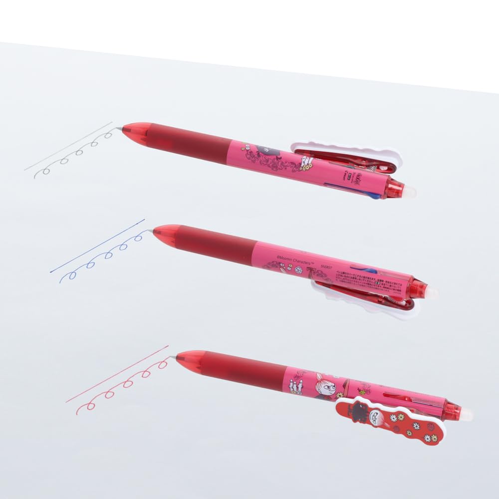 Stationery Moomin Gel Ballpoint FriXion 3 2024 Little S4656750 Sun-Star Pen, Slim, Autumn/Winter, My,