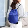 Drawstring Bundle Bag New Backpack Simple Men's and Women's Sports Basketball Bag Large Capacity Travel Printing Cycling Backpack