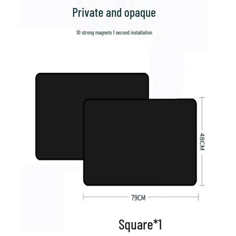 Magnetischer Auto-Fenster-Sonnenschutz und Moskitonetz: Wärmedämmung, Privatsphäre und Sonnenschutz