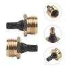 RVs Water Pipe Anti Freeze Blow Out Adapter Brass Plug for Preventing Freeze Pipes in Campers and Trailers During Winter