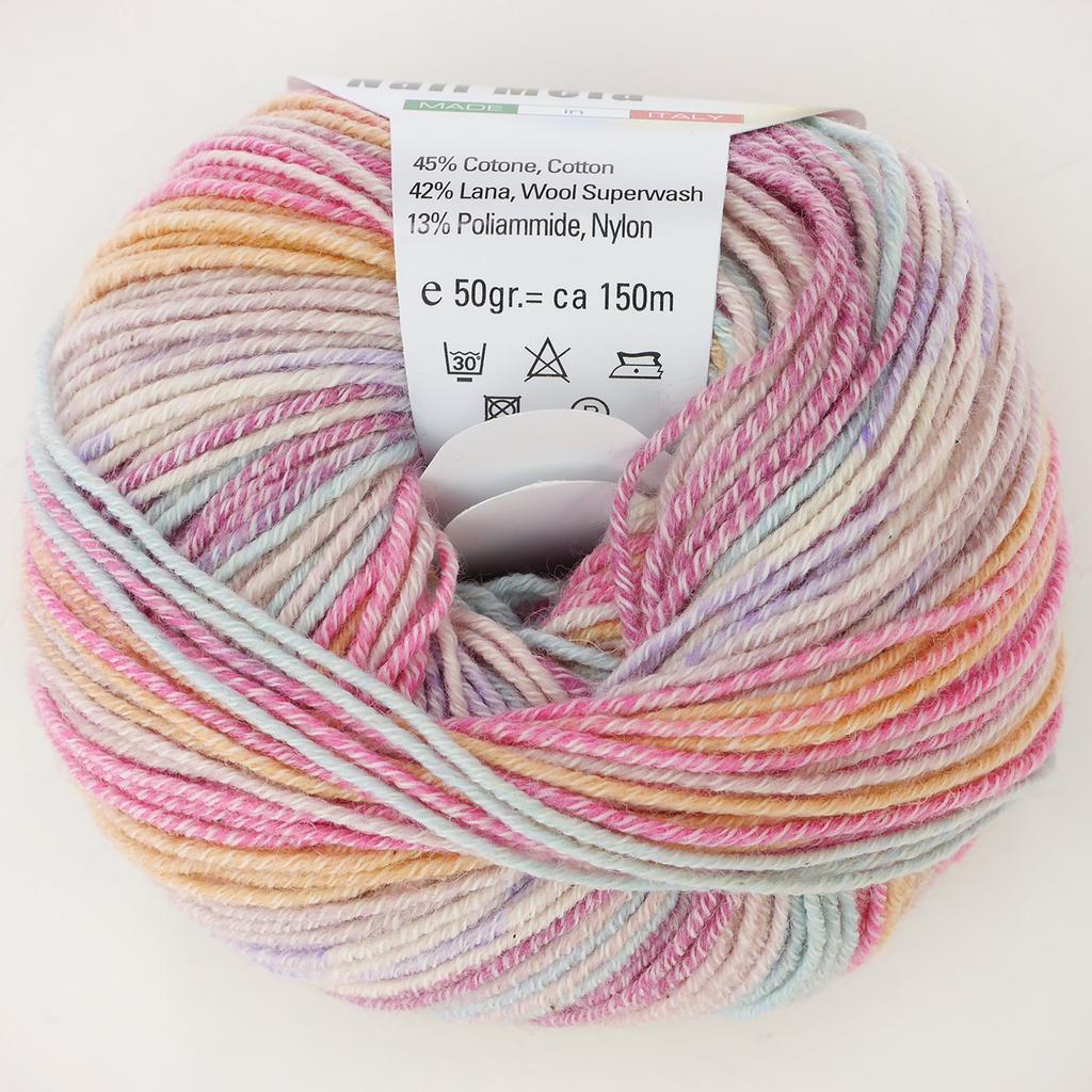 DIANA Knife Mela Medium 654 50g Yarn, Weight, Col. Pink, (approx. 150m), 10-ball set, F-10