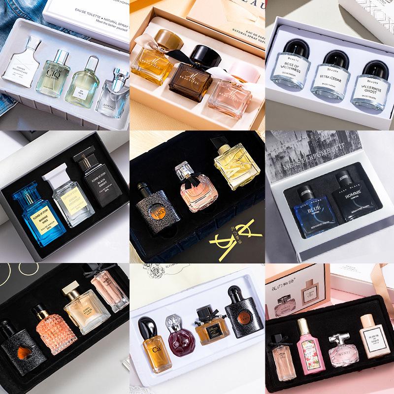 Unisex Perfume Gift Set: Long-lasting, Fresh Fragrance for Men & Women
