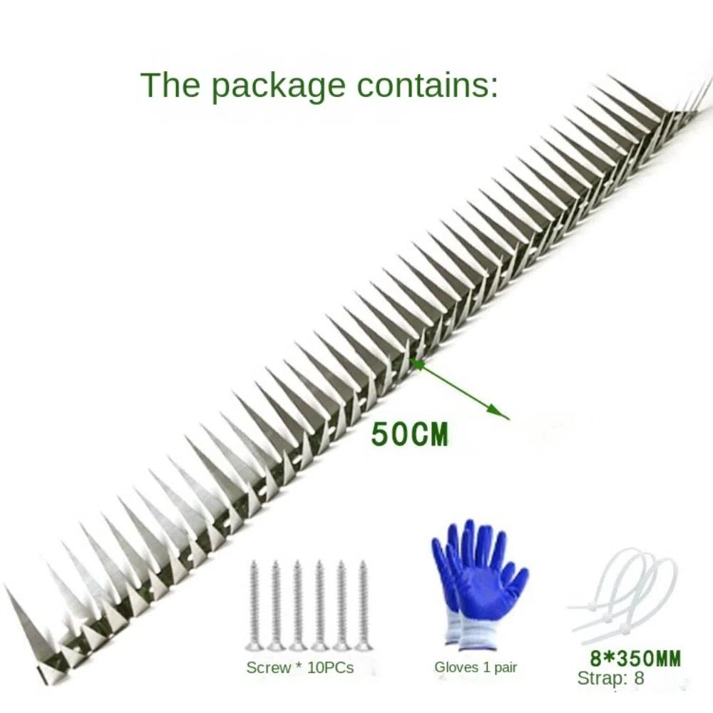Entangle Anti-Bird Spikes Stainless Steel Anti-bite Deterrent Straps New Bird Repeller Outdoor