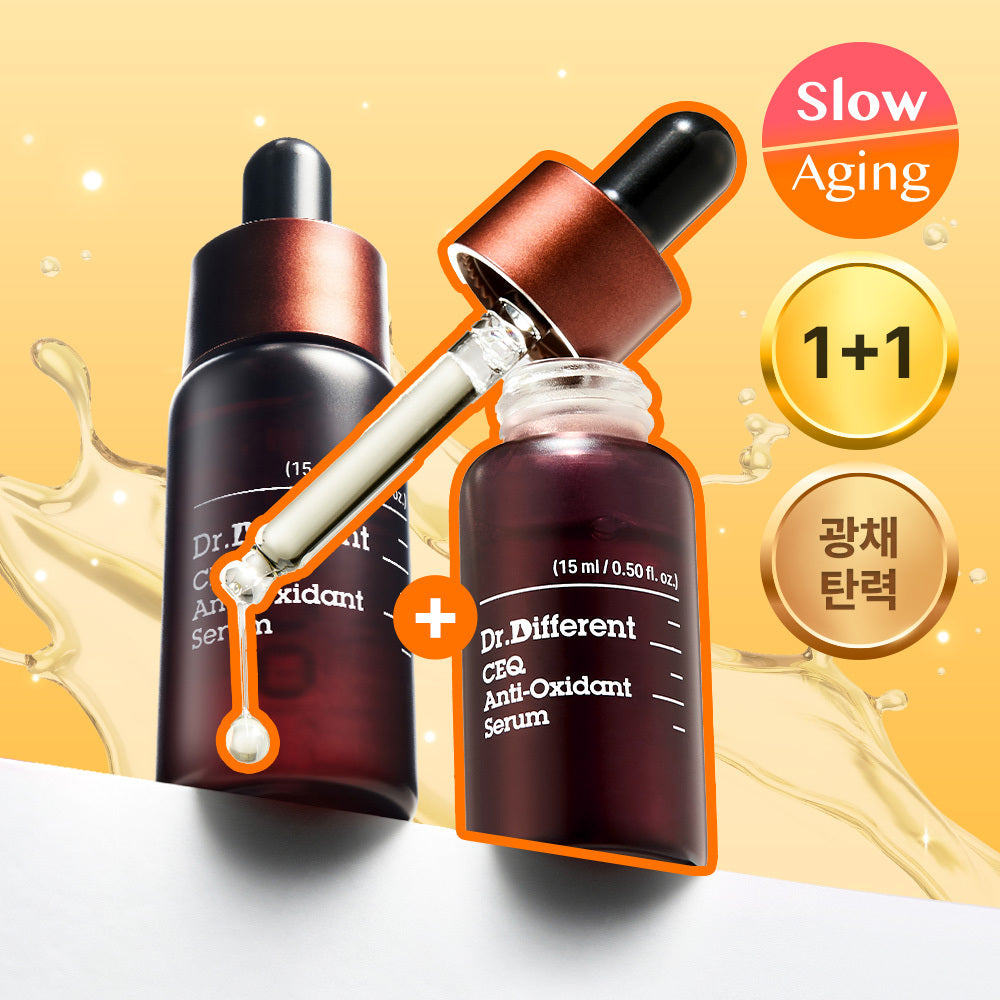 Dr. Different C.EQ Antioxidant Serum 15ml 2 Pack