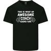 Awesome Coach Rugby Football Tennis Kids T-Shirt Childrens