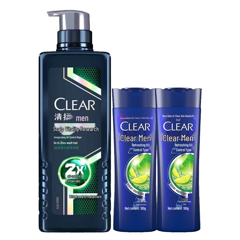 

Clear Men Scalp Energizing Anti-Dandruff Oil Control Shampoo