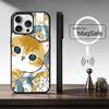 M-Mofusand Cat Cute Cartoon Phone Case For iPhone17,16,15,14,13,12,11 Plus,Pro Max, New Magnetic Wireless Charging